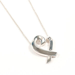 TIFFANY & CO. Silver Heart Necklace